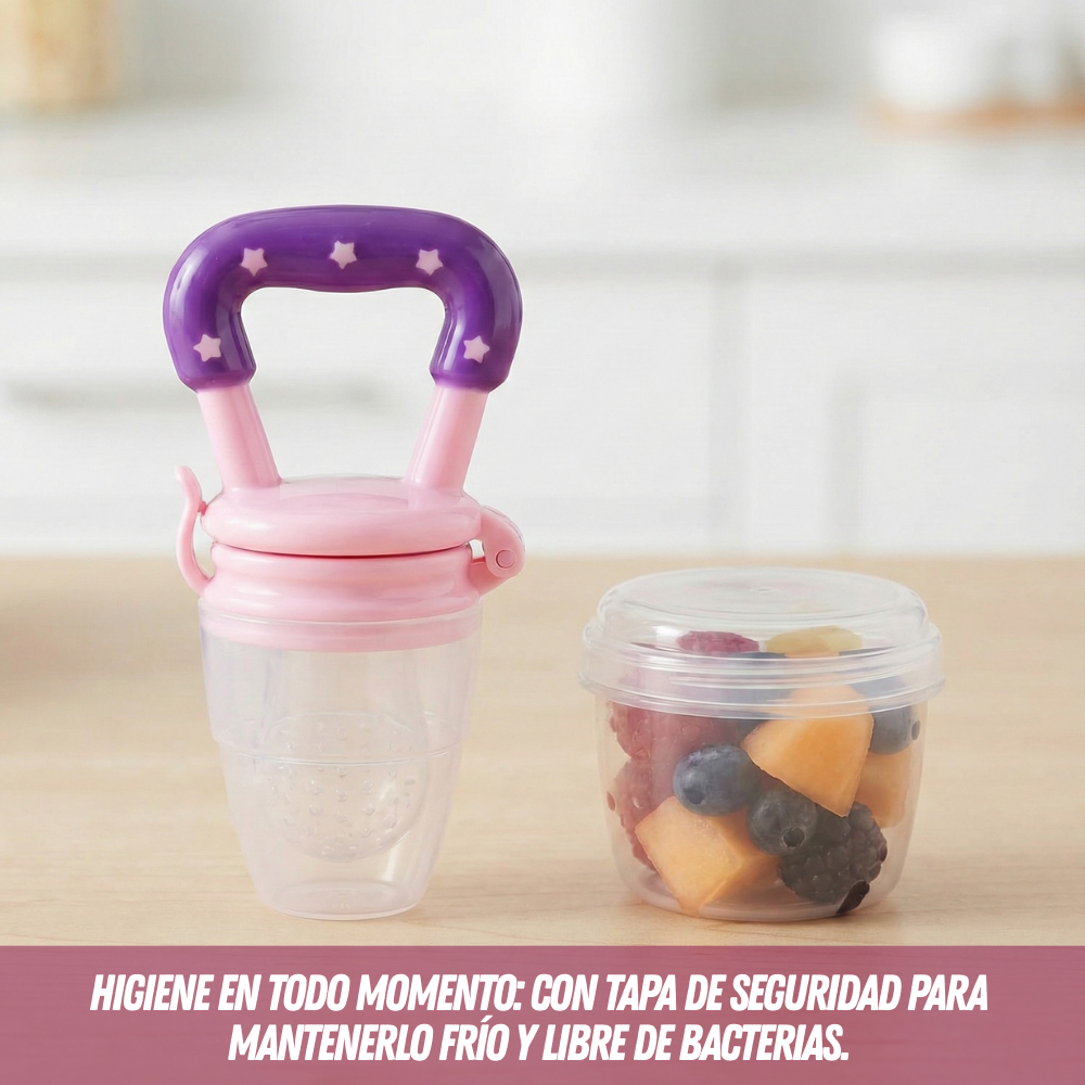 🍓 MordisFrut® - Alivio frío y natural para calmar las encías de tu bebé en segundos