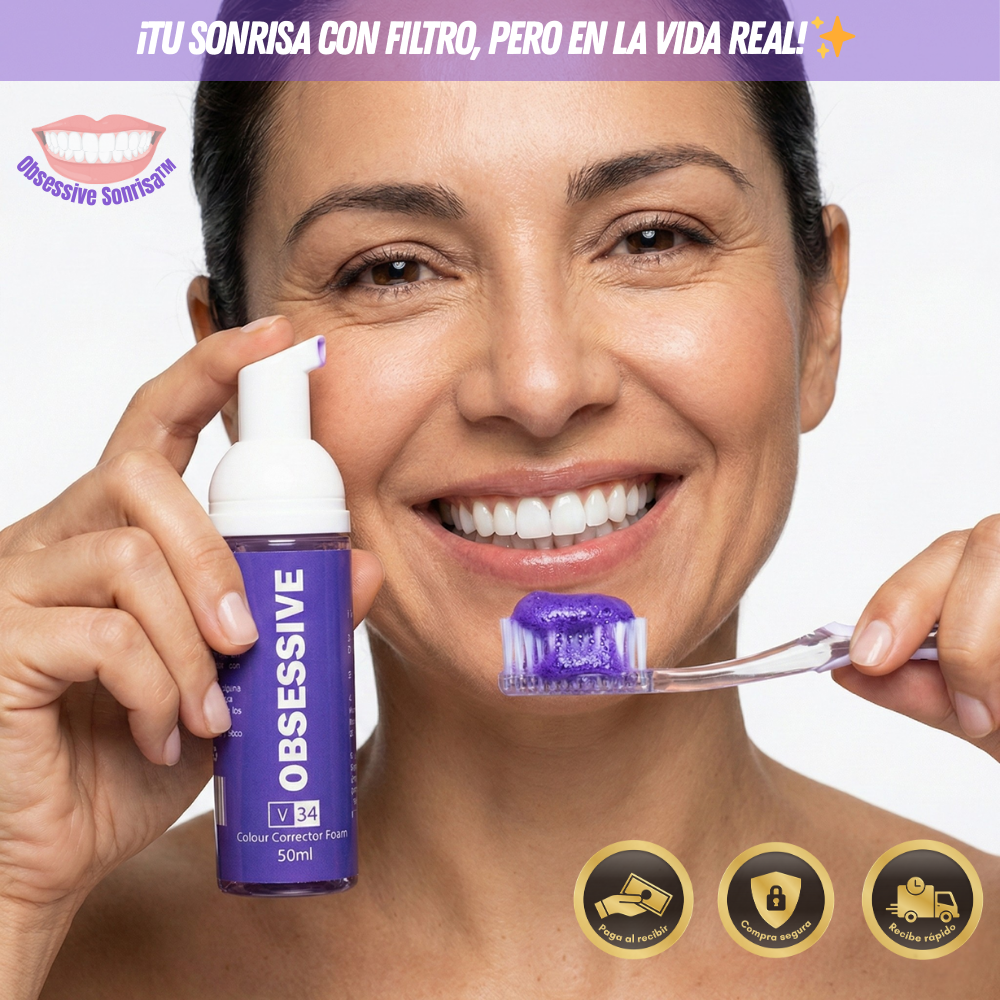 🦷 Obsessive Sonrisa™ - Corrector de color para una sonrisa perfecta sin dolor