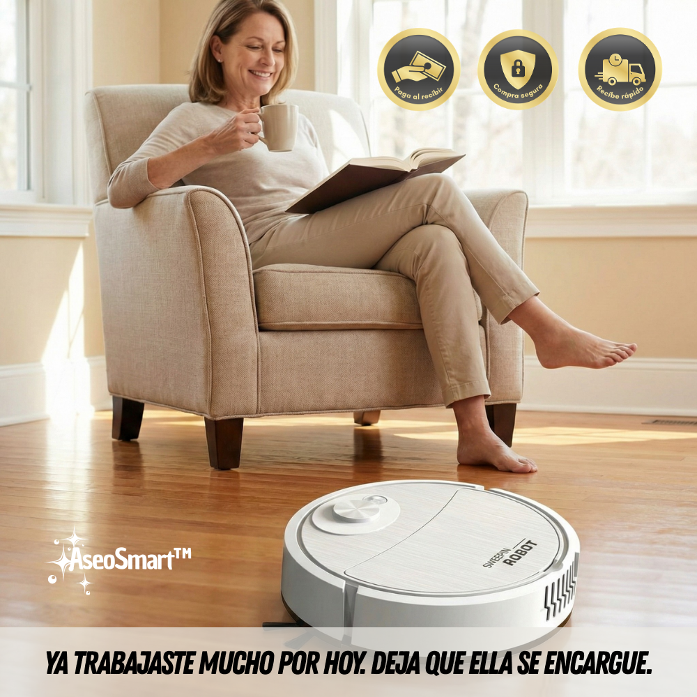 🧹 AseoSmart™ - Pisos impecables sin esfuerzo para que tú solo disfrutes