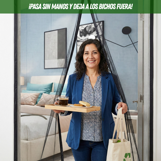 🦟 Cortina Magnetica Anti-bichos - fácil de instalar 🔨