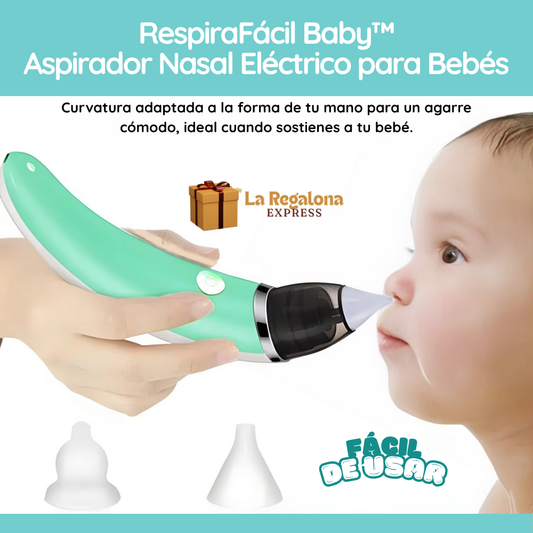 RespiraFácil Baby™ - Aspirador Nasal Eléctrico para Bebés