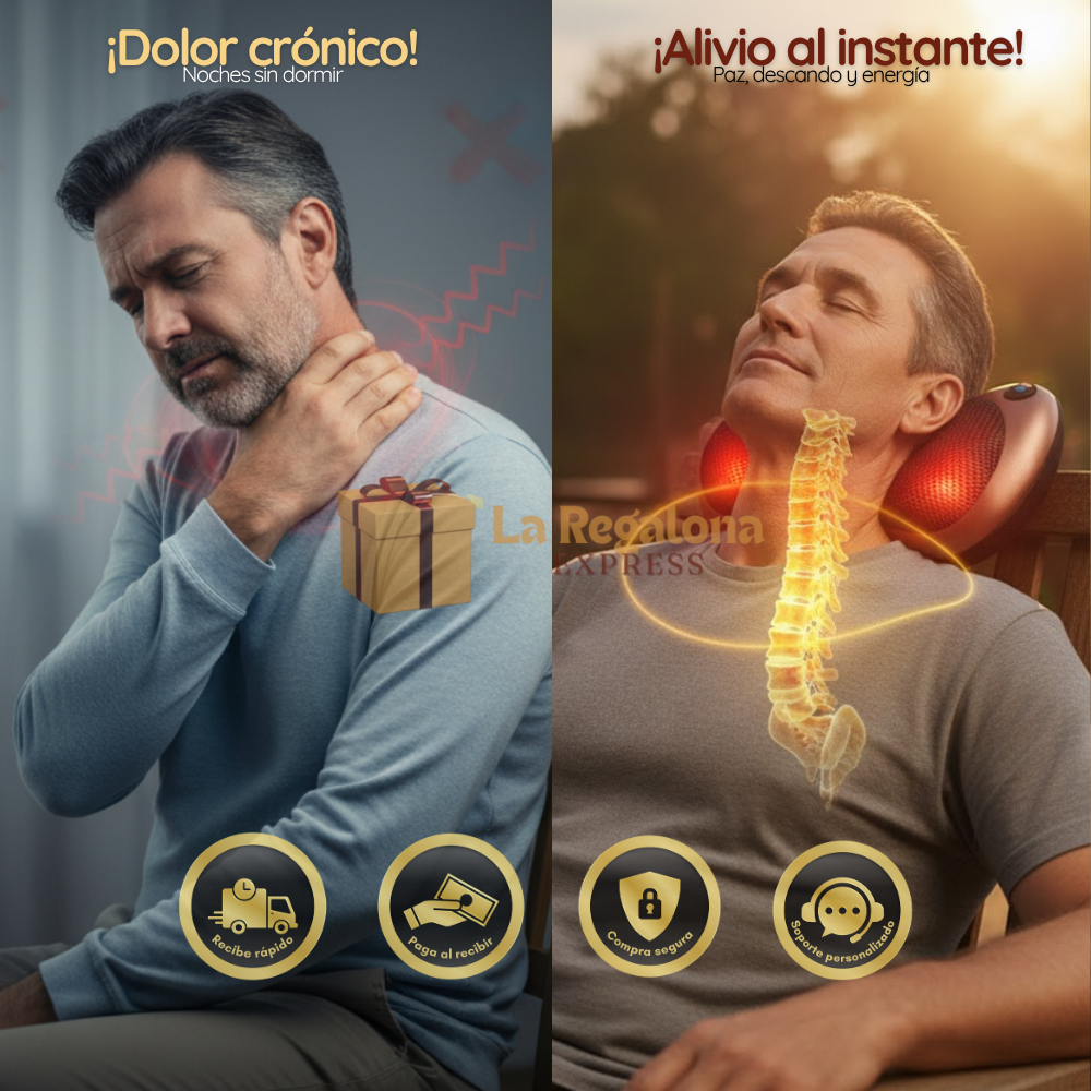 💆 Cervi-Alivio - Descontracturante Rápido 👏