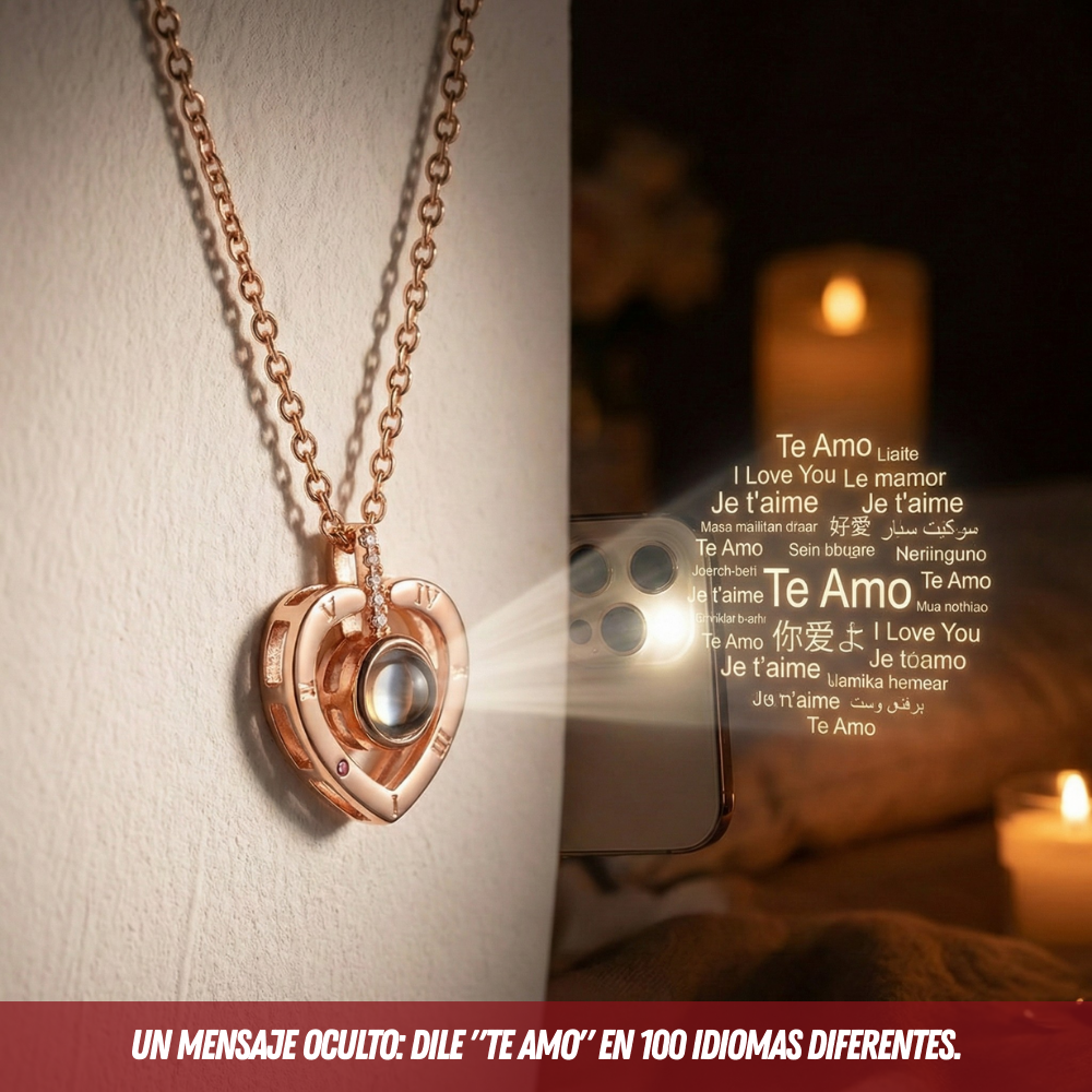 💎 Amor Eterno™ - Dile "te amo" en 100 idiomas con un detalle que dura siempre