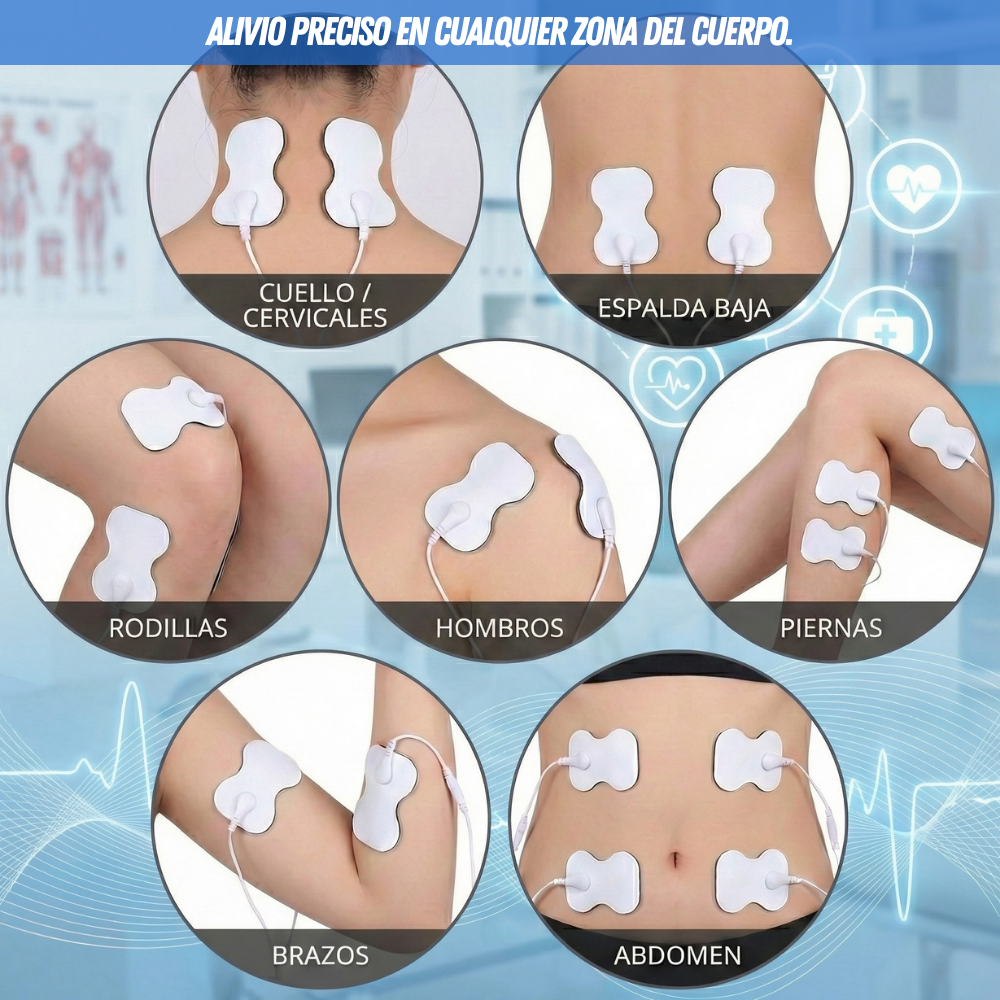 🧘 TecnoFisio™ - Alivio profundo de contracturas y nudos musculares en minutos.
