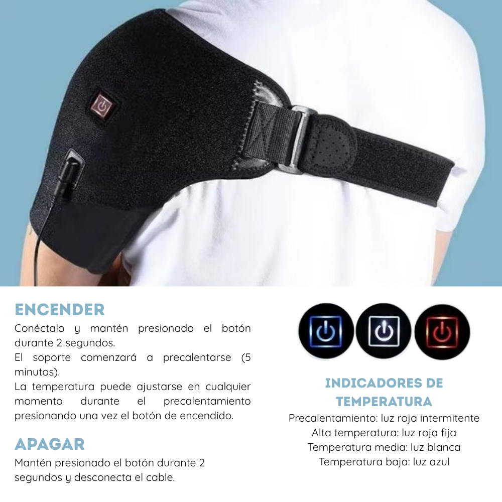 💪 TermoAlivio™ – Hombrera Térmica