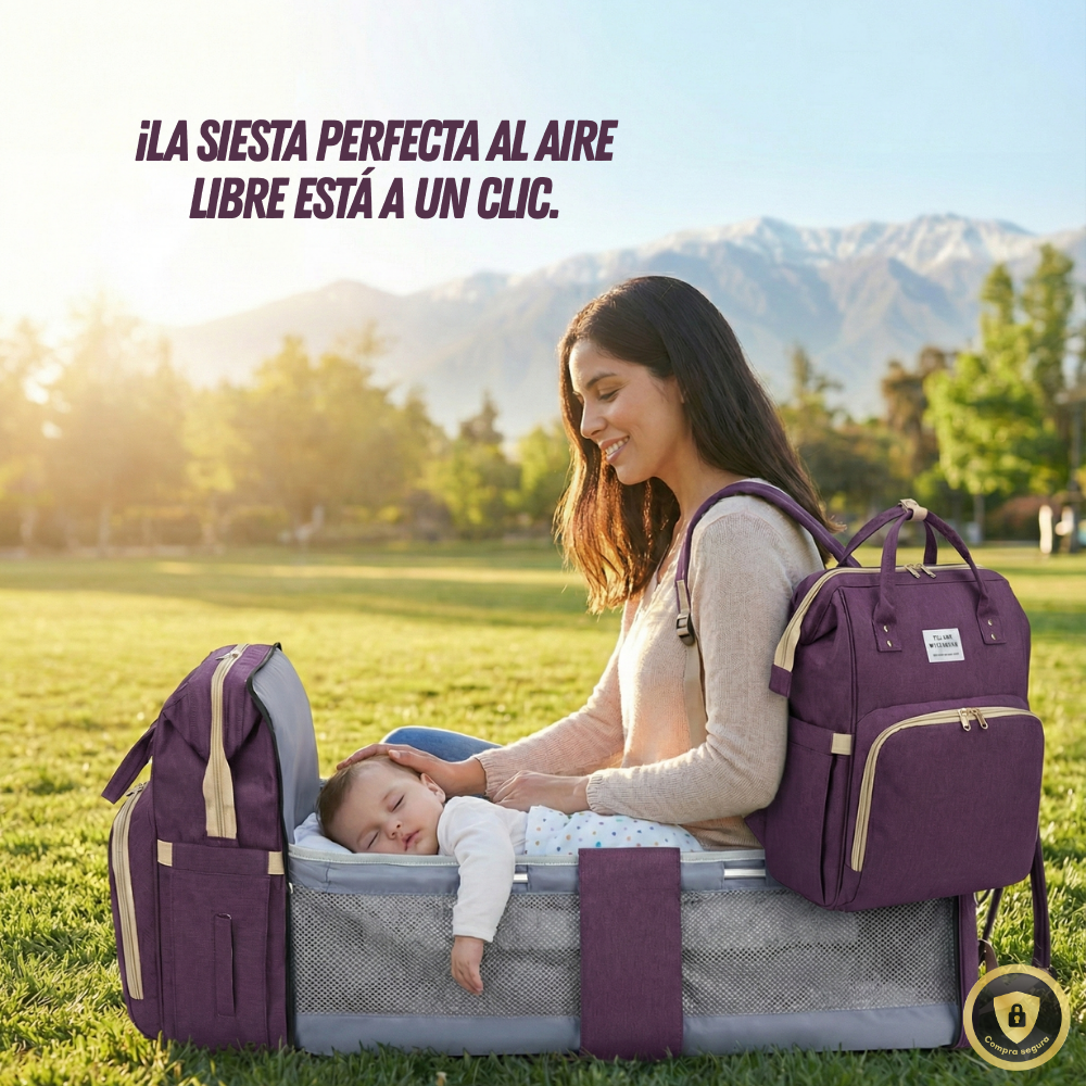 👶 TutoBag - Bolso de paseo para bebe 2 en 1🎒