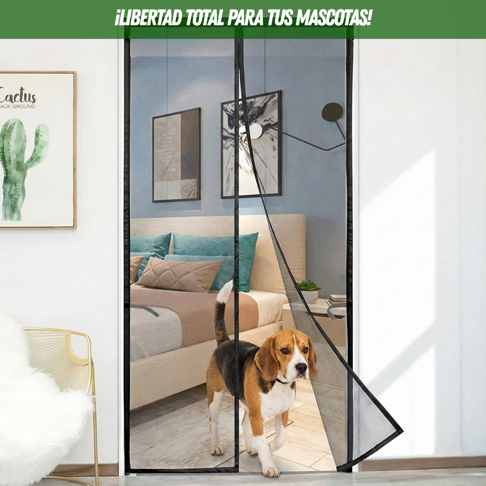 🦟 Cortina Magnetica Anti-bichos - fácil de instalar 🔨