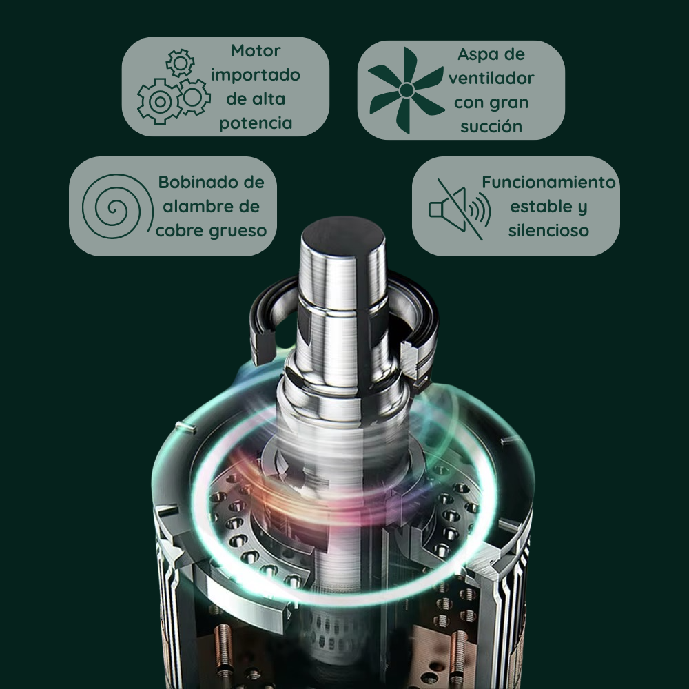 🪮 Cepillo Mágico™ – Cepillo Alisador Secador y Rizador 3 en 1