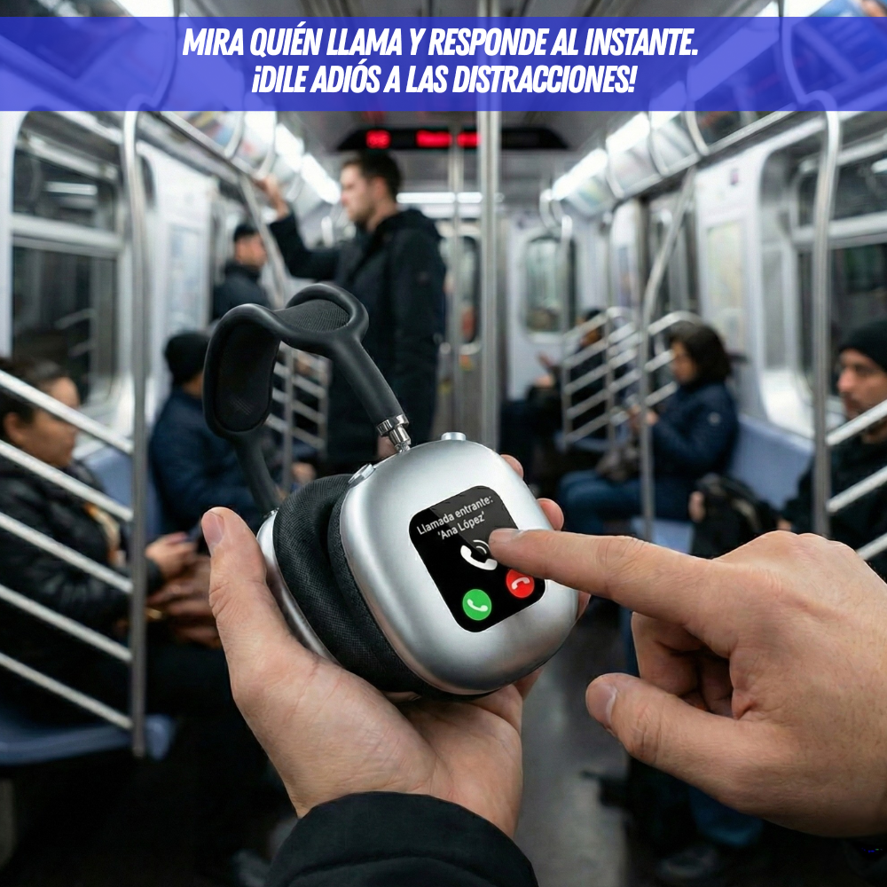 🎧 Control Touch™ - Controla todo desde la pantalla táctil sin sacar el teléfono