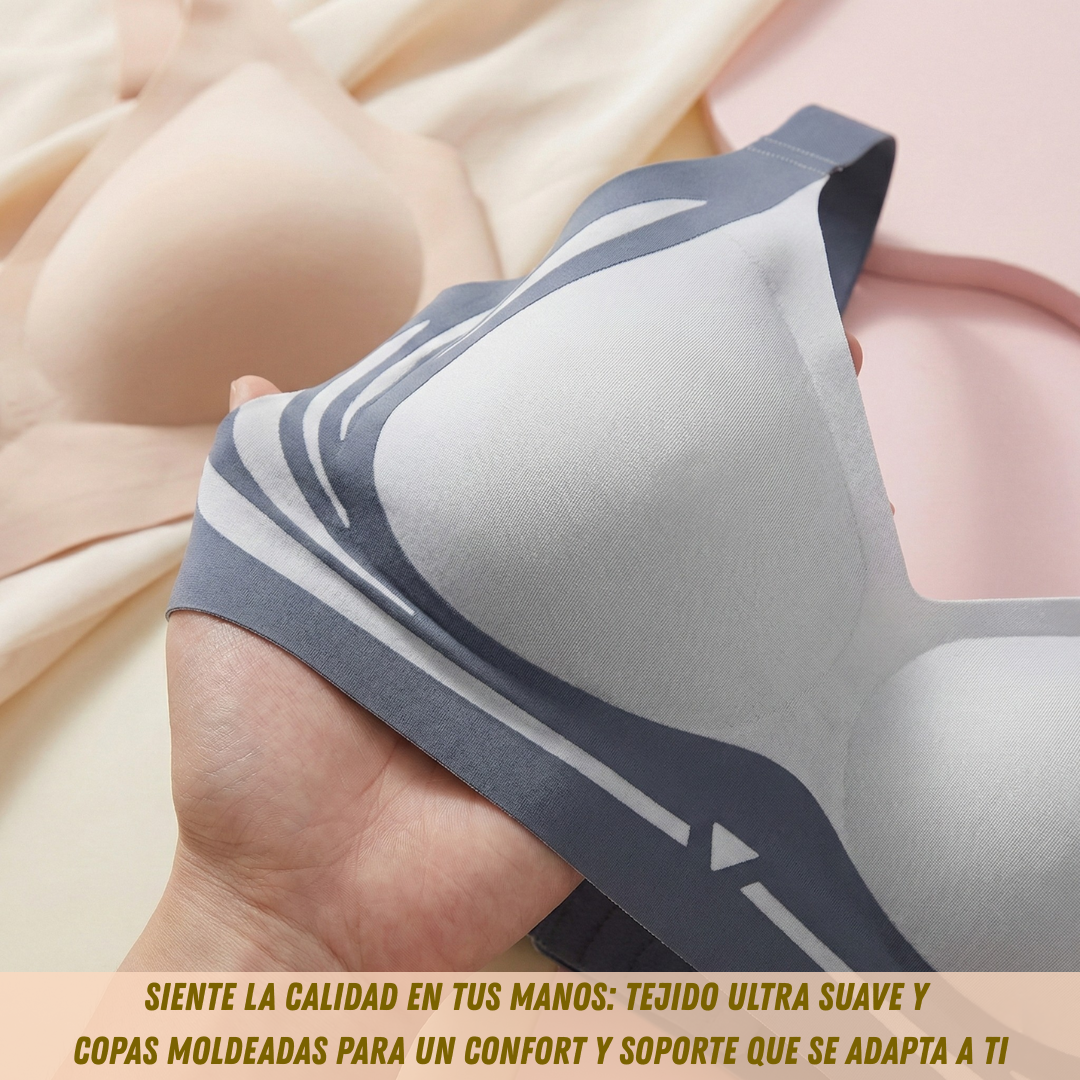 ☁️3 Sostenes Confort Pro™  - Soporte elástico sin costuras para una silueta lisa y cómoda 🌟