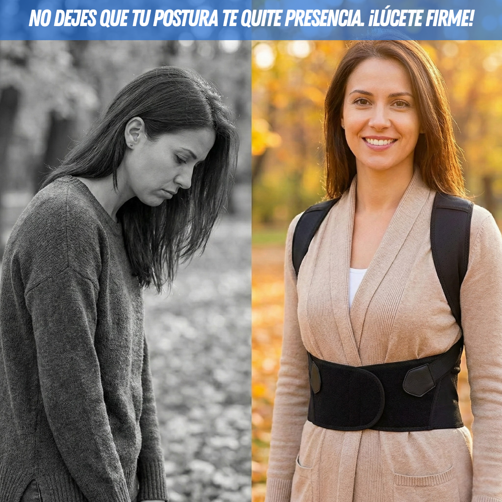 🚶‍♂️‍➡️Postura Plus™ – Chaleco corrector de postura