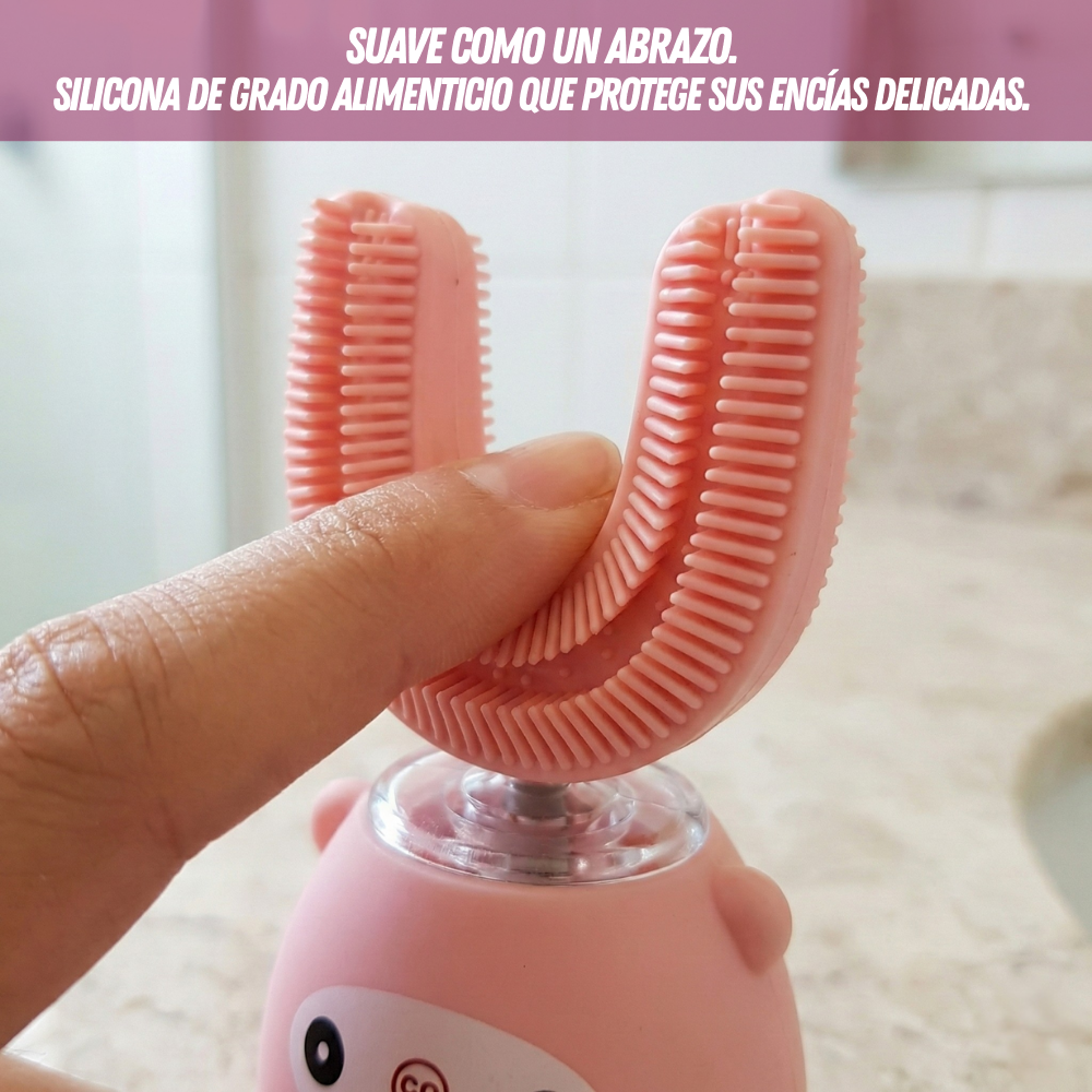 🪥 DentiU™ - Higiene total en 360° sin berrinches ni persecuciones por la casa.