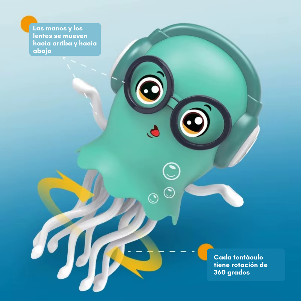 🪼 Robot Medusa Revoltosa (Baila y Brilla) 🎶