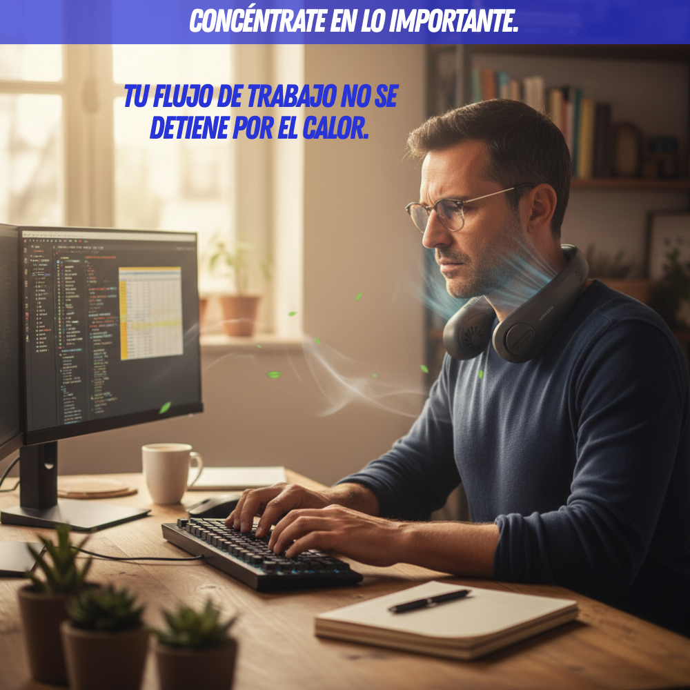 💨VientoLibre™ - Olvida el calor y recupera tu comodidad mientras te mueves libremente 🪭