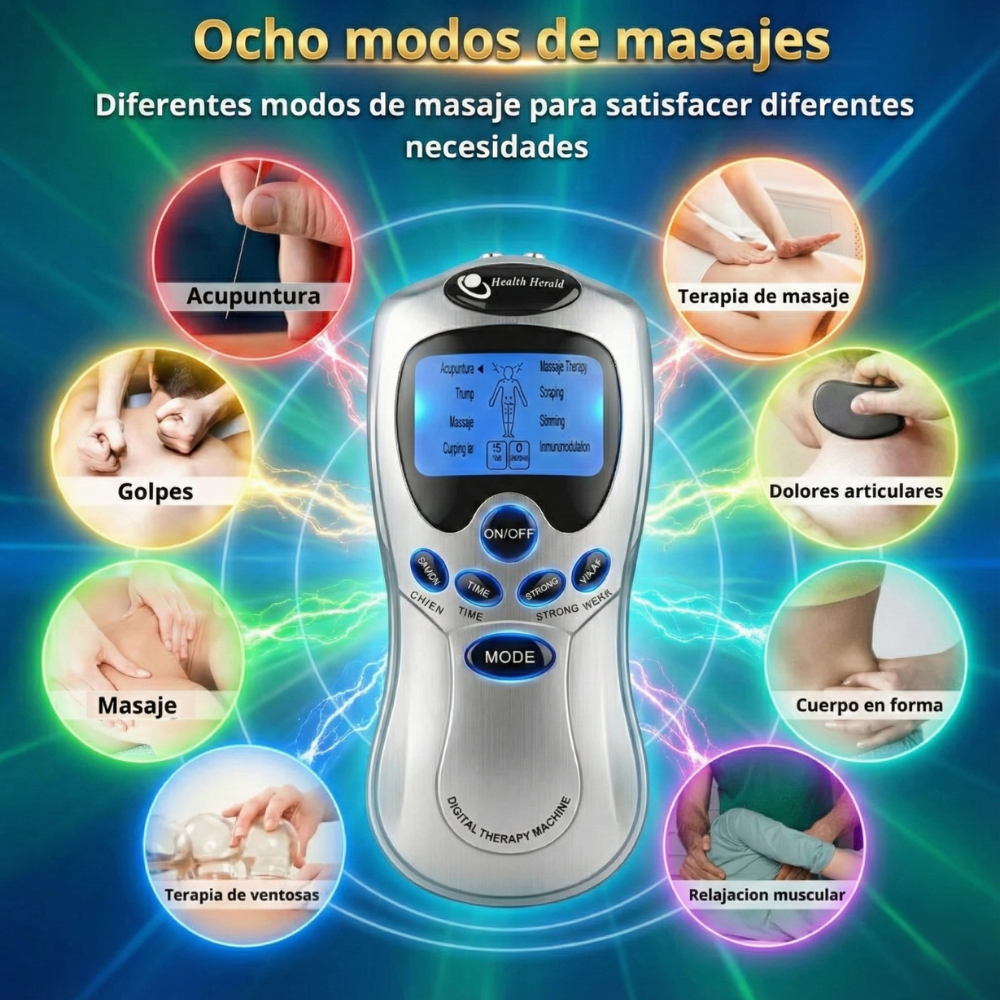 🧘 TecnoFisio™ - Alivio profundo de contracturas y nudos musculares en minutos.