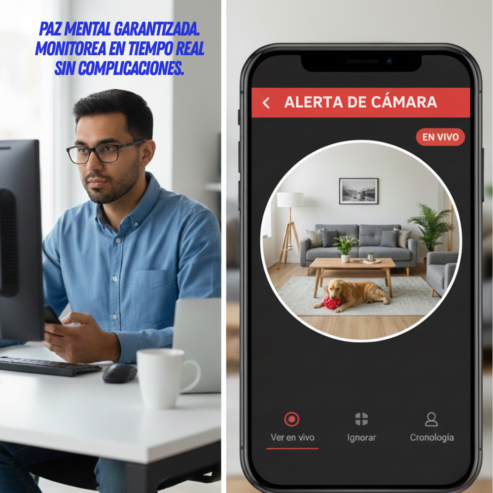 📷 GuardianPro™ - Protege lo que más quieres con alertas de movimiento instantáneas 🏡