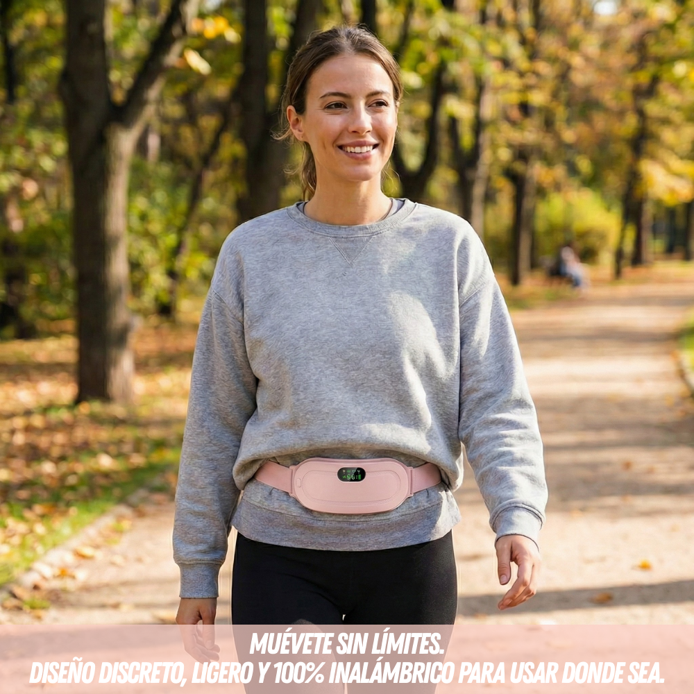 🙋‍♀️CalmaFem™ - Alivio rápido con calor y masaje para tus cólicos