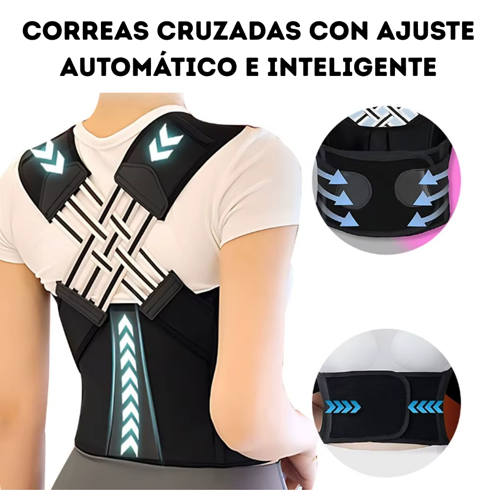 🚶‍♂️‍➡️Postura Plus™ – Chaleco corrector de postura