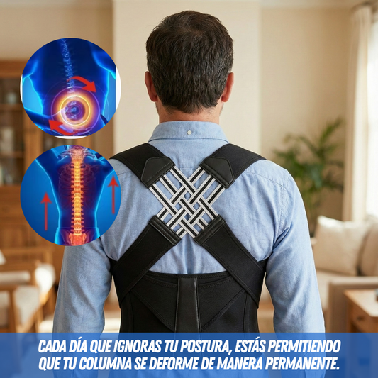 🚶‍♂️‍➡️Postura Plus™ – Chaleco corrector de postura