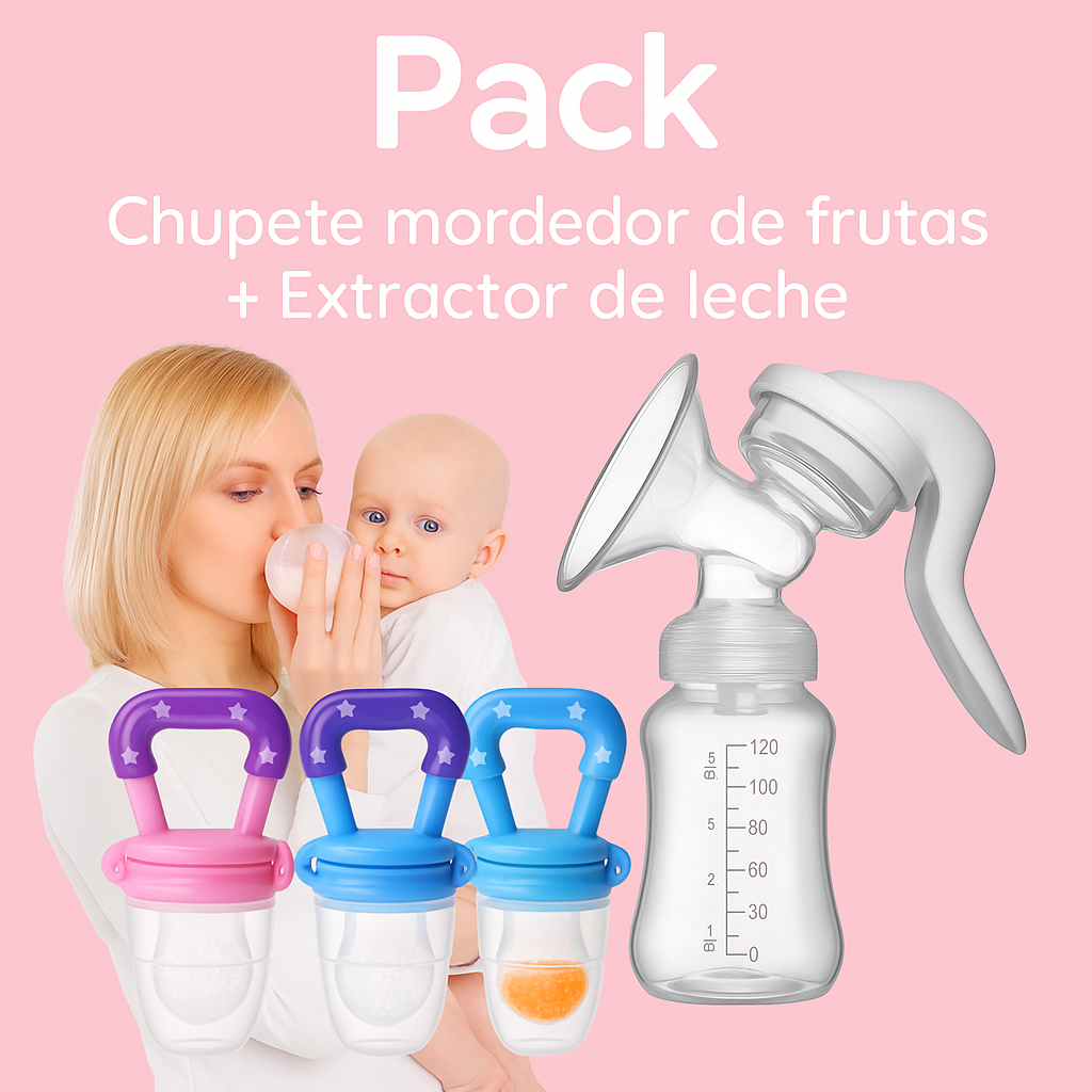 🍓 MordisFrut® - Chupete mordedor para frutas 🍉