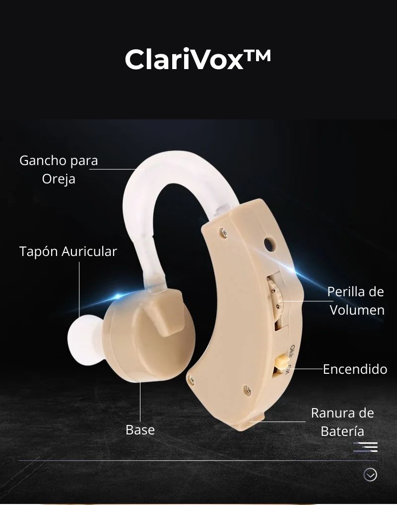ClariVox™ - Amplificador Auditivo 🔊